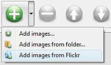 Add images from Flickr